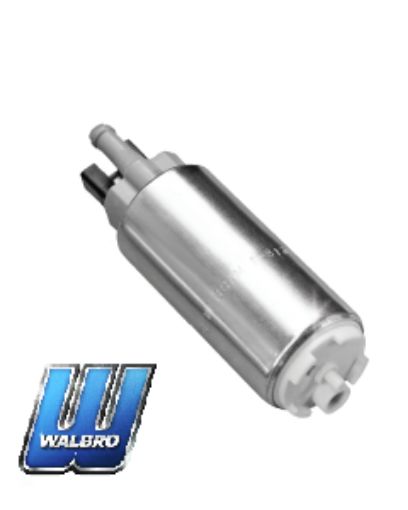 Bilde av Walbro 350lph High Pressure drivstoffpumpe (11mm Inlet - 180 grader fra Outlet)