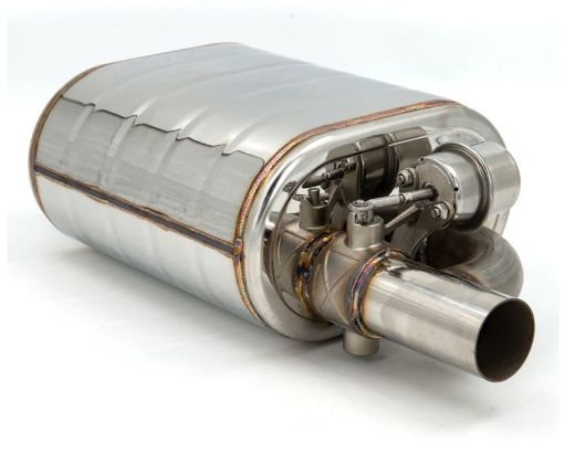 Bild på Exhaust muffler with Cutout valve - 3" - Without controller